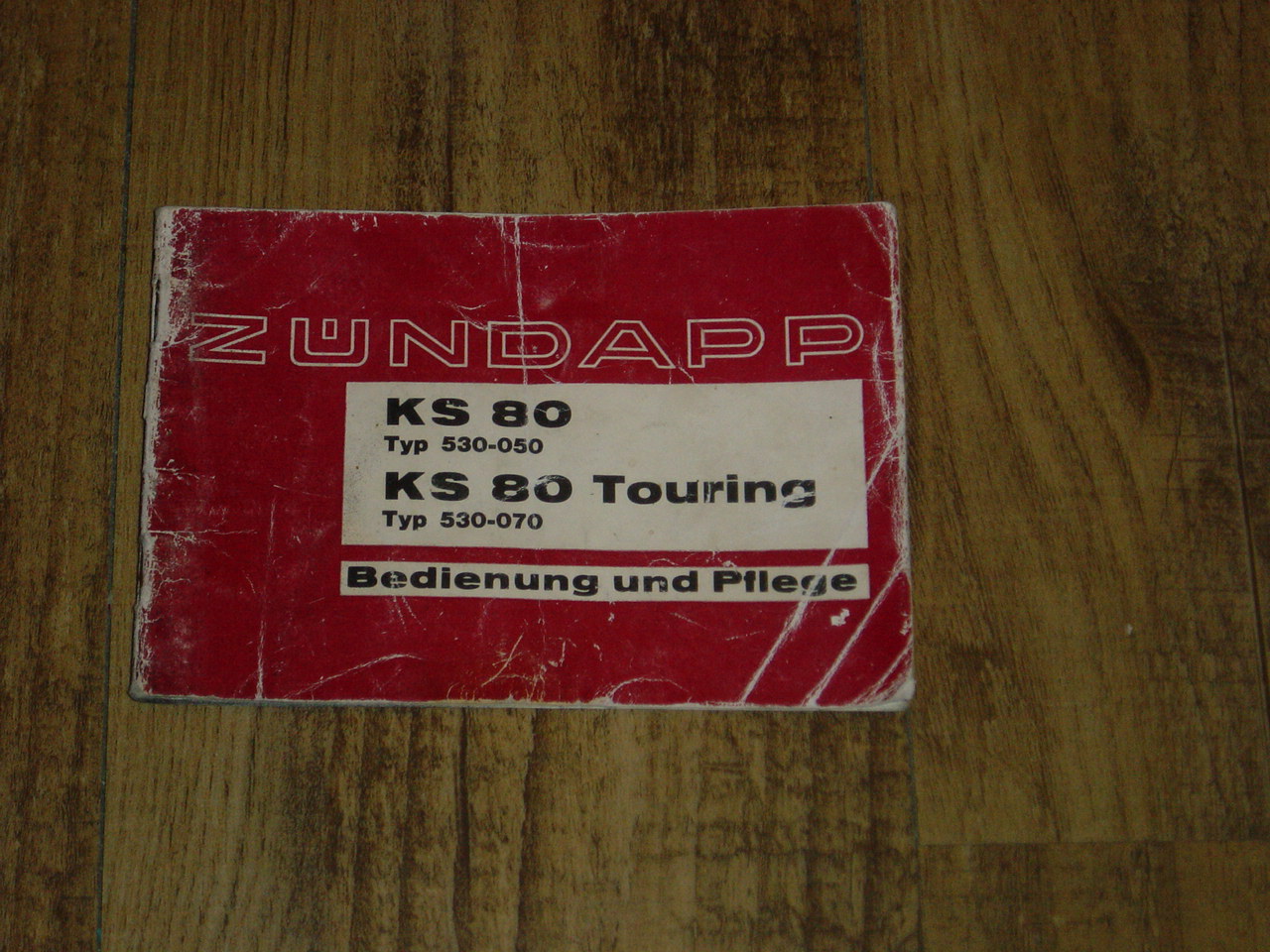 Instructieboekje D - 530 - 050 / 070 KS 80 / KS 80 Touring